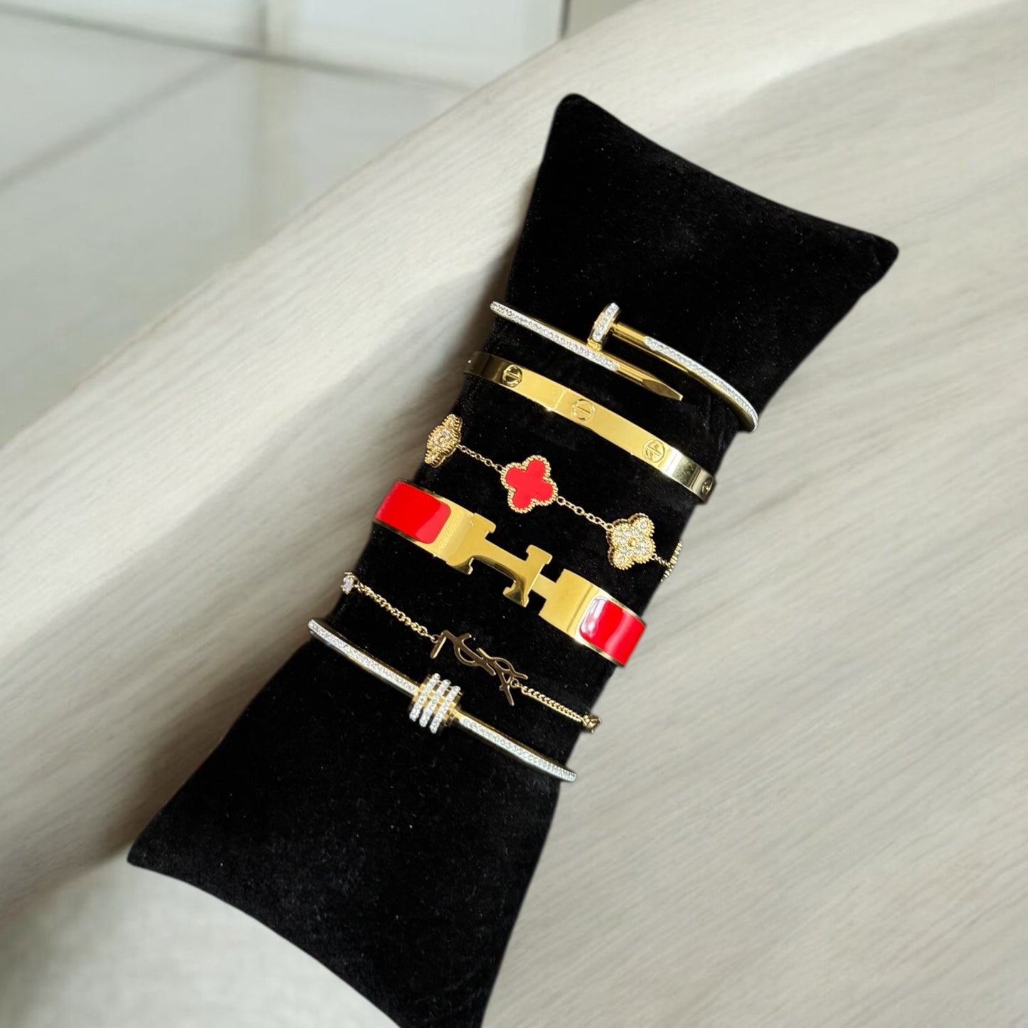 Hamraa (Gold & Red) 6pc Stack