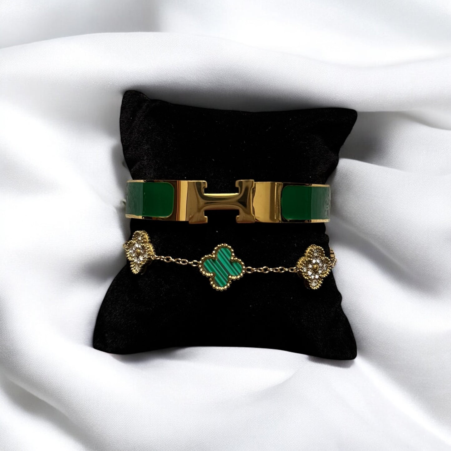 Khadraa (Gold & Green) 2pc Set